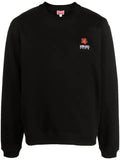 Kenzo Boke Flower-embroidered cotton sweatshirt
