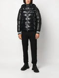 Moncler padded detachable-hood jacket