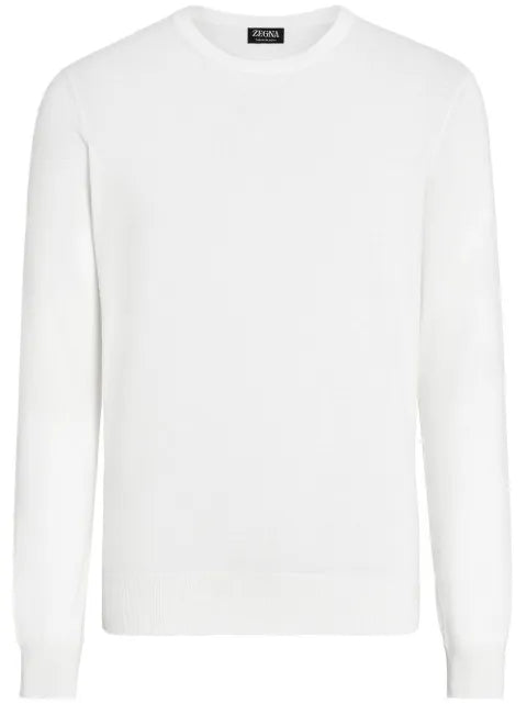 Zegna Cashseta crew-neck jumper