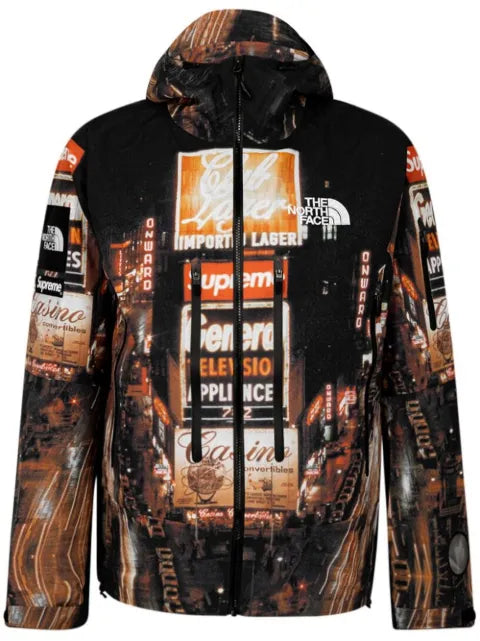 Supreme x The North Facetaped seam shell jacket