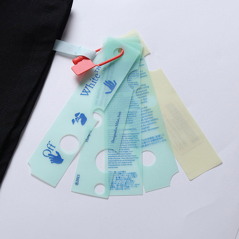 OFF-WHITE Black & White Printed Arrow Pattern T-Shirt