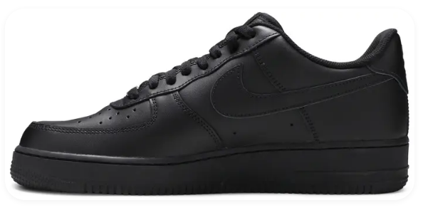 Nike Air Force 1 '07 'Triple Black' Sneakers