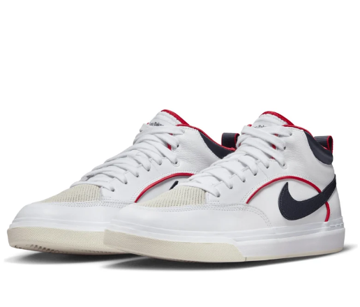 Nike SB React Leo 'White Midnight Navy'