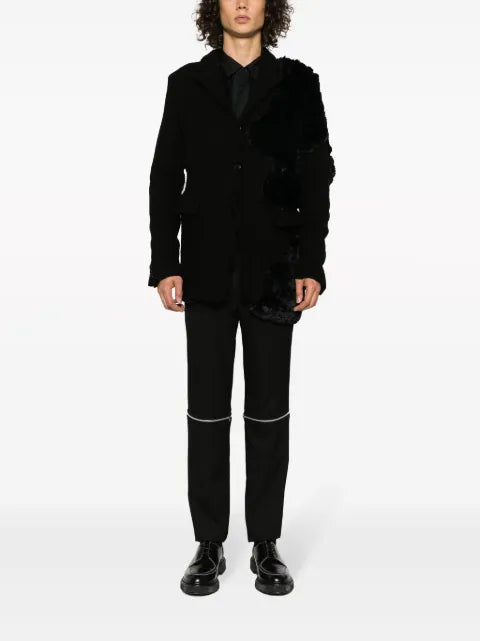 Comme des Garçons Homme Plus panelled single-breasted blazer