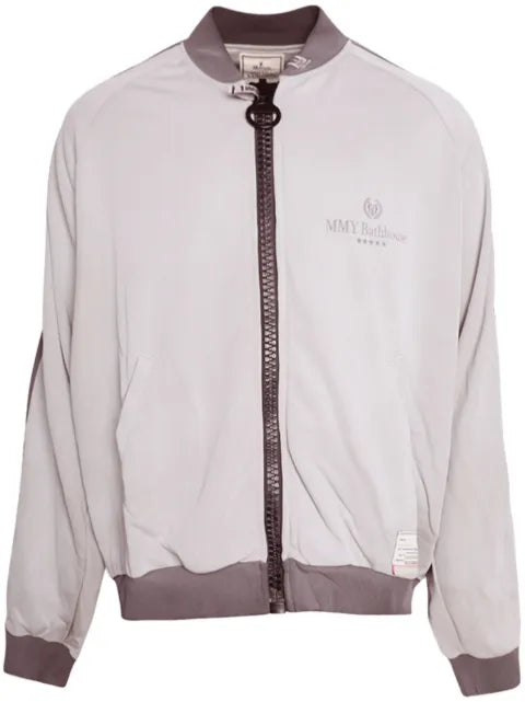 Maison MIHARA YASUHIRO Wide Back zip-up track jacket