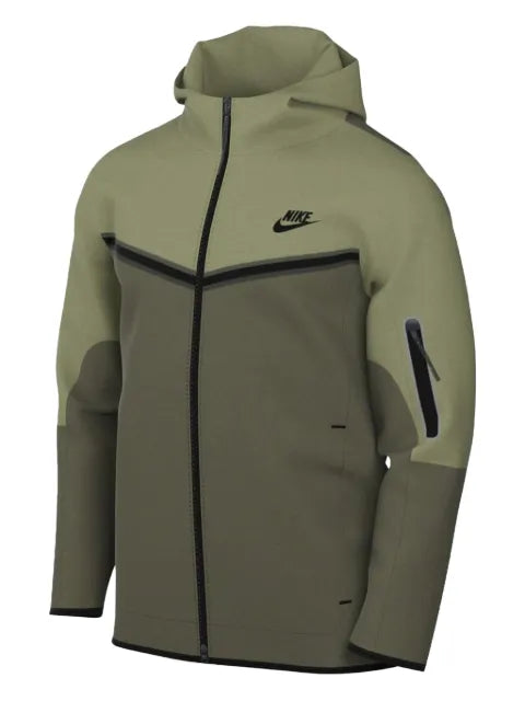 Nike swoosh-logo detail hoodie
