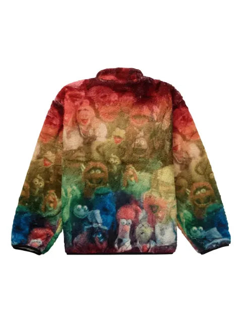 Supreme Muppets fleece jacket