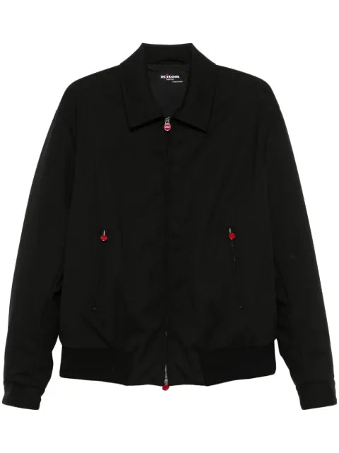 Kiton padded bomber jacket