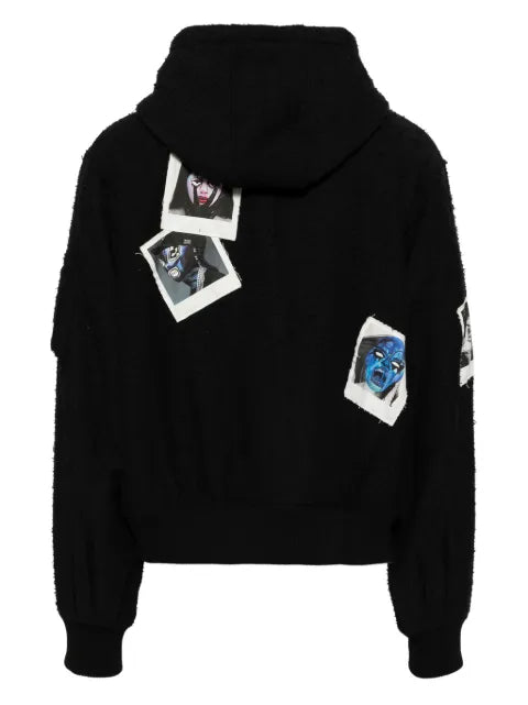 Haculla Polaroid collection bomber jacket