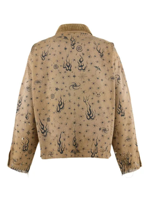 SAINT MXXXXXX graphic-print jacket