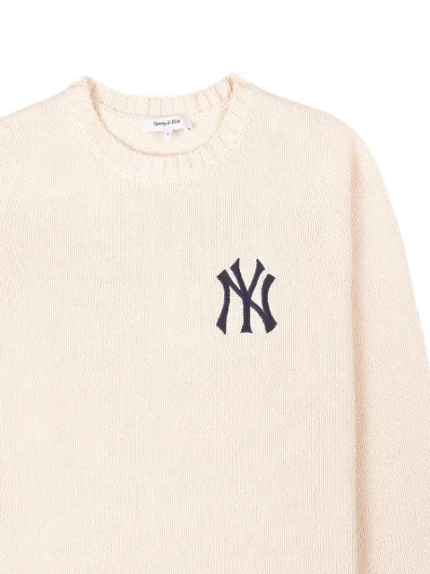Sporty & Rich embroidered-logo sweater