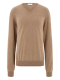 Ferragamo V-neck sweater with pocket detail