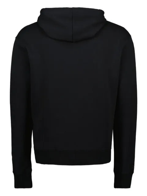 Courrèges embroidered-logo hoodie