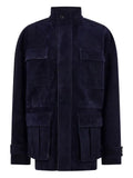 Ferragamo suede blouson