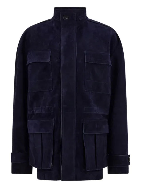 Ferragamo suede blouson