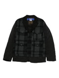 Junya Watanabe MAN x Filson quilted jacket with checks