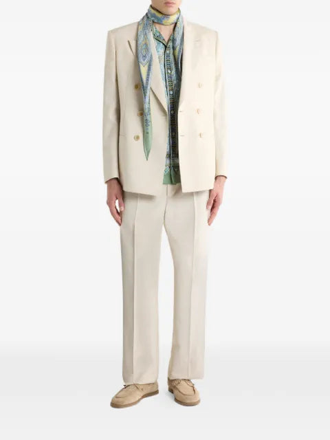 ETRO double-breasted peak-lapels blazer