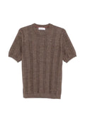 Brunello Cucinelli ribbed short-sleeve T-shirt