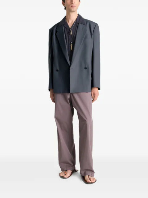 LEMAIRE tailored double-breasted jacket