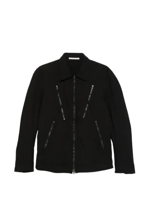 Yohji Yamamoto zip-detail jacket