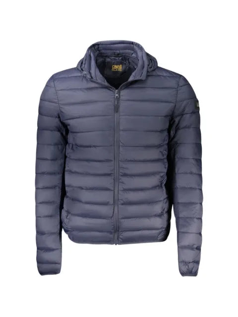 Cavalli Class padded horizontal-quilting jacket