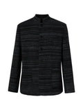 Missoni striped wool and viscose knit jacket
