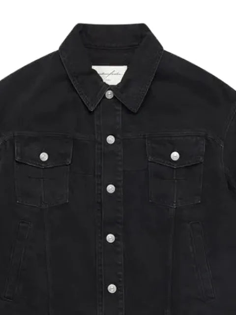 matieres fecales Pierre M. raw-cut denim jacket