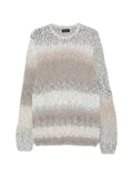 DONDUP gradient-effect chunky-knit sweater