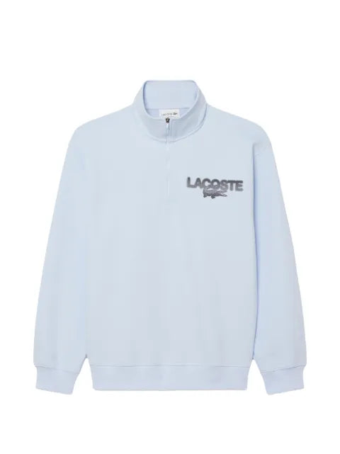 Lacoste half-zip logo-print sweatshirt