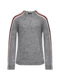DSQUARED2 side-stripe raglan-sleeve sweater
