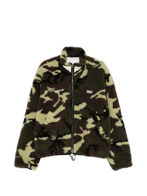 RHUDE camouflage-print logo-embroidered jacket