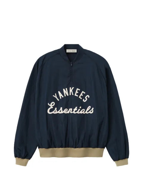 FEAR OF GOD ESSENTIALS x Yankees half-zip sweater