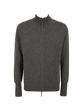 Ballantyne zip-up cashmere sweater