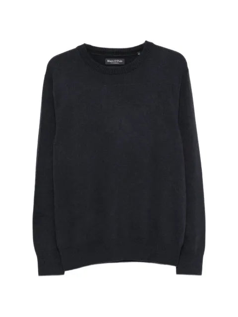 Marc O'Polo crew-neck embroidered-logo sweater