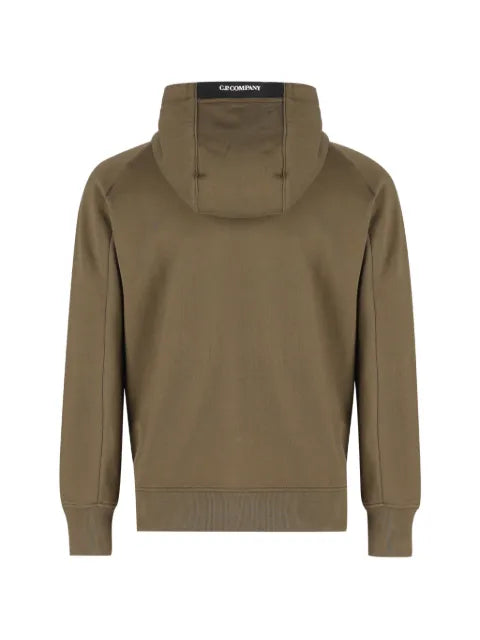 C.P. Company Lens-detailed zip-up hoodie