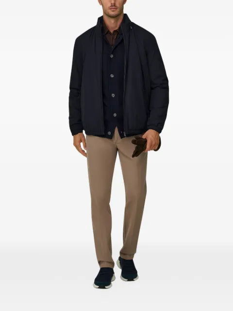 Boggi Milano bomber in technical fabric B Tech