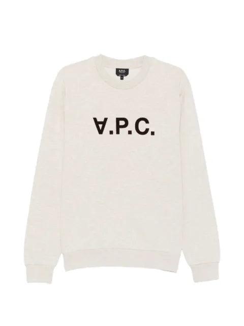A.P.C. logo-print sweater