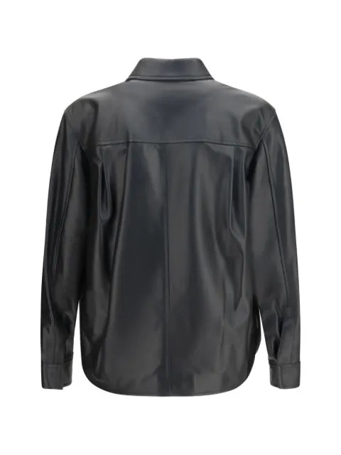 LOEWE leather overshirt
