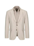 Manuel Ritz layered single-breasted jacket