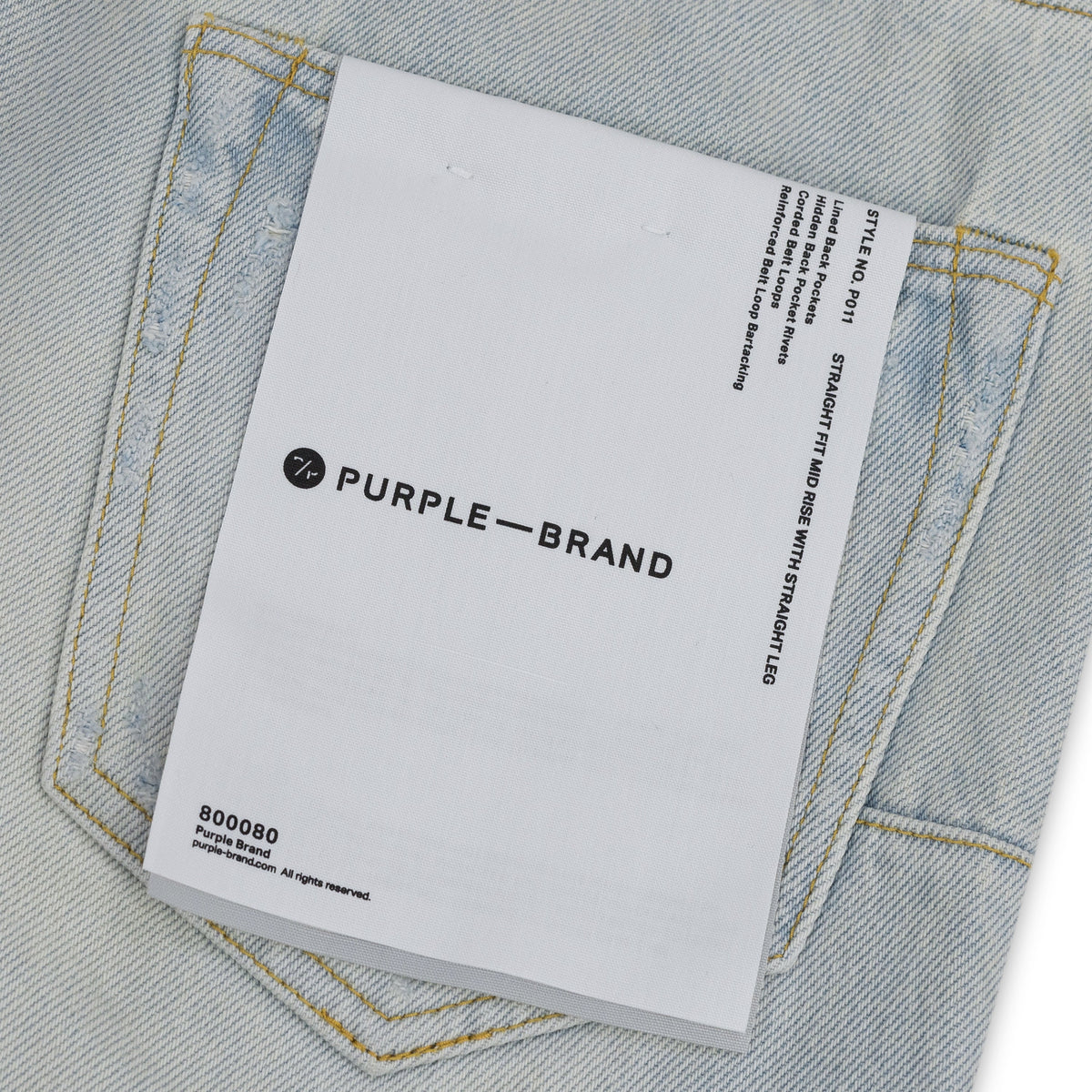 Light Indigo Soma Straight Leg Jeans