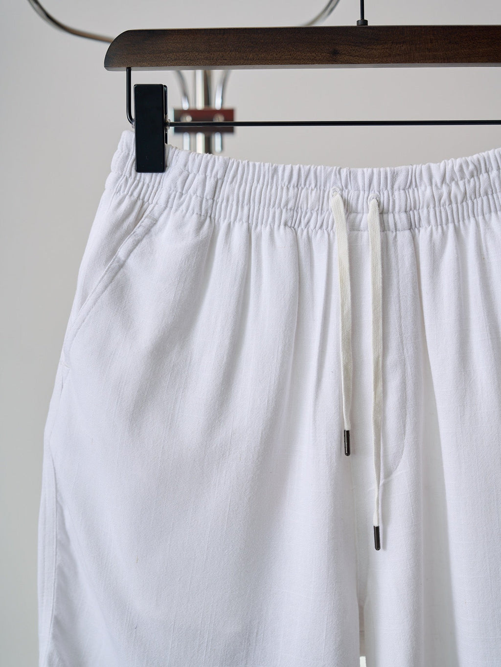 Ralph Lauren Men's Drawstring Elastic‑Waist Casual Shorts With Pony Logo