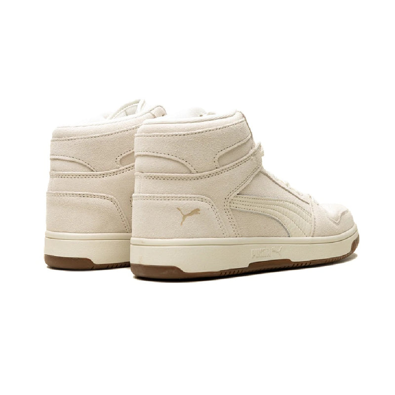 Women's Puma Rebound Layup Pearl Warm White-Puma Gold (403062 01)