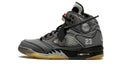 Off-White x Air Jordan 5 Retro SP – Sail & Muslin Virgil Abloh AJ5 Collab with Deconstructed Detailing