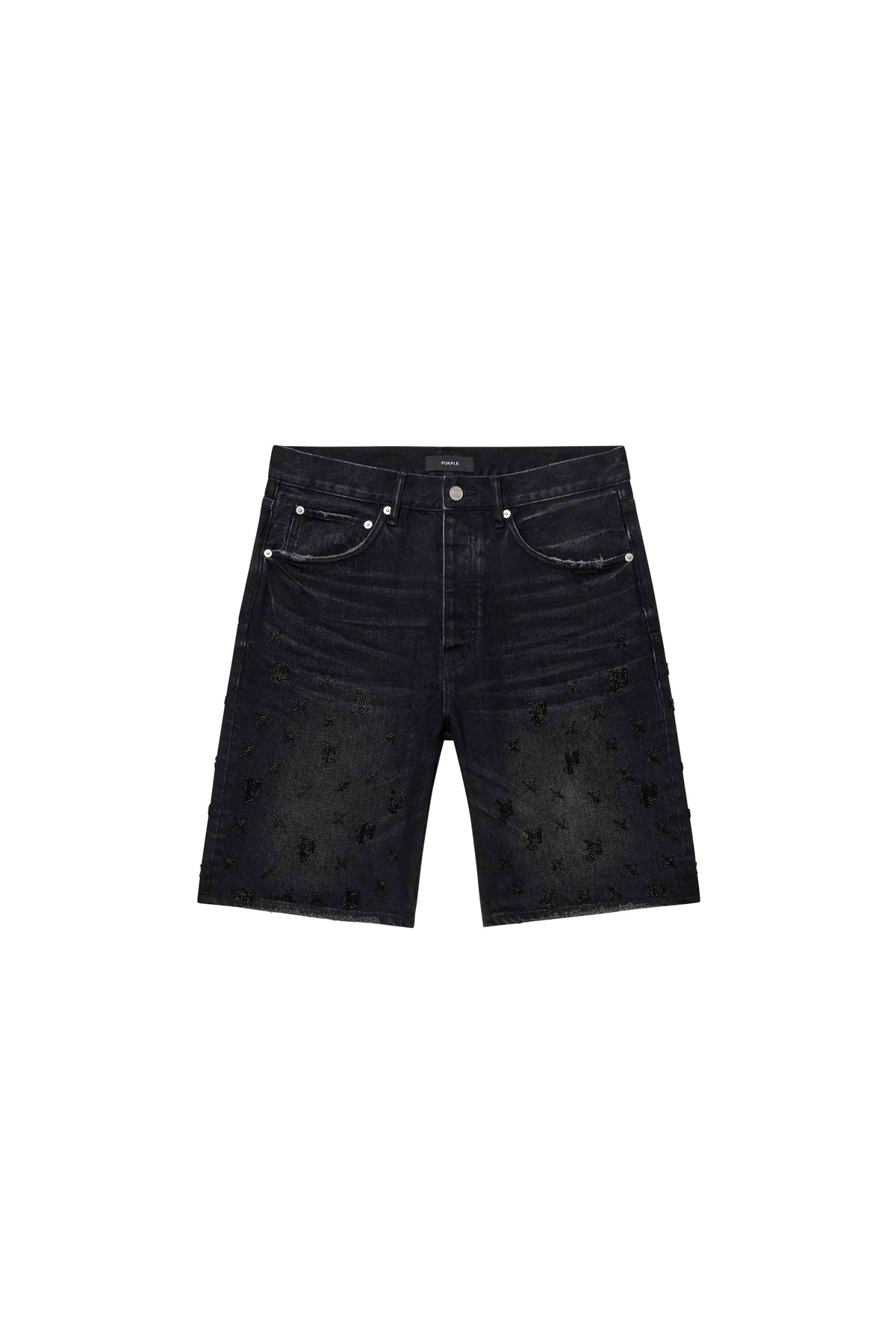 P059 Beaded Monogram Short