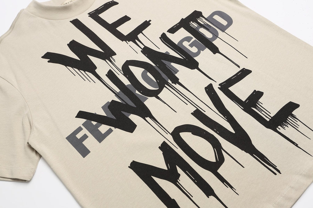 Fear of God Beige Graphic T-Shirt