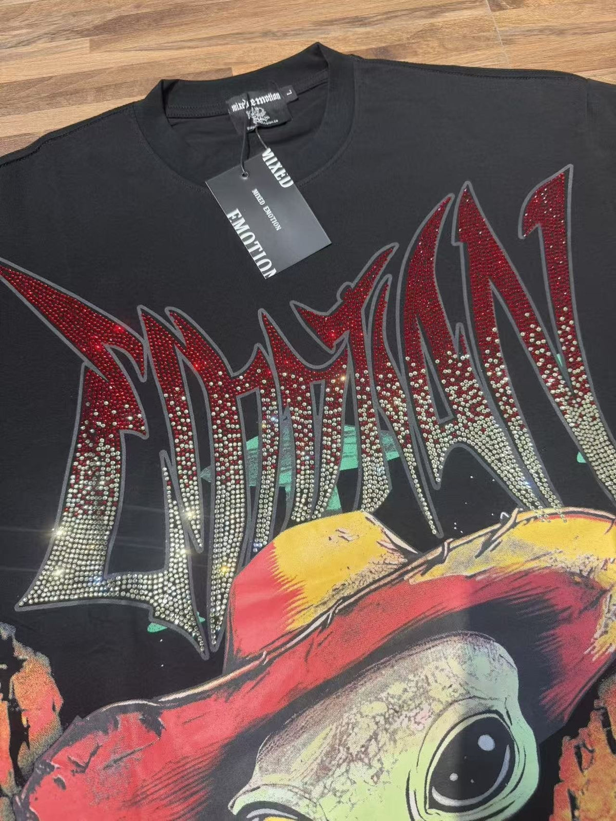MIXED EMOTION Alien Cowboy Graphic T-Shirt