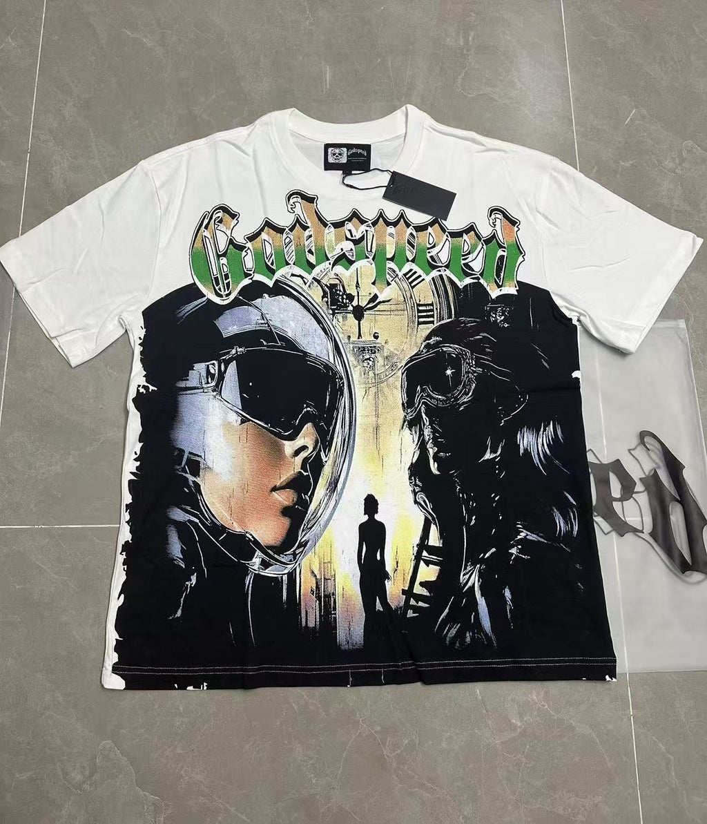 Godspeed Fortis Fortuna Graphic T-Shirt