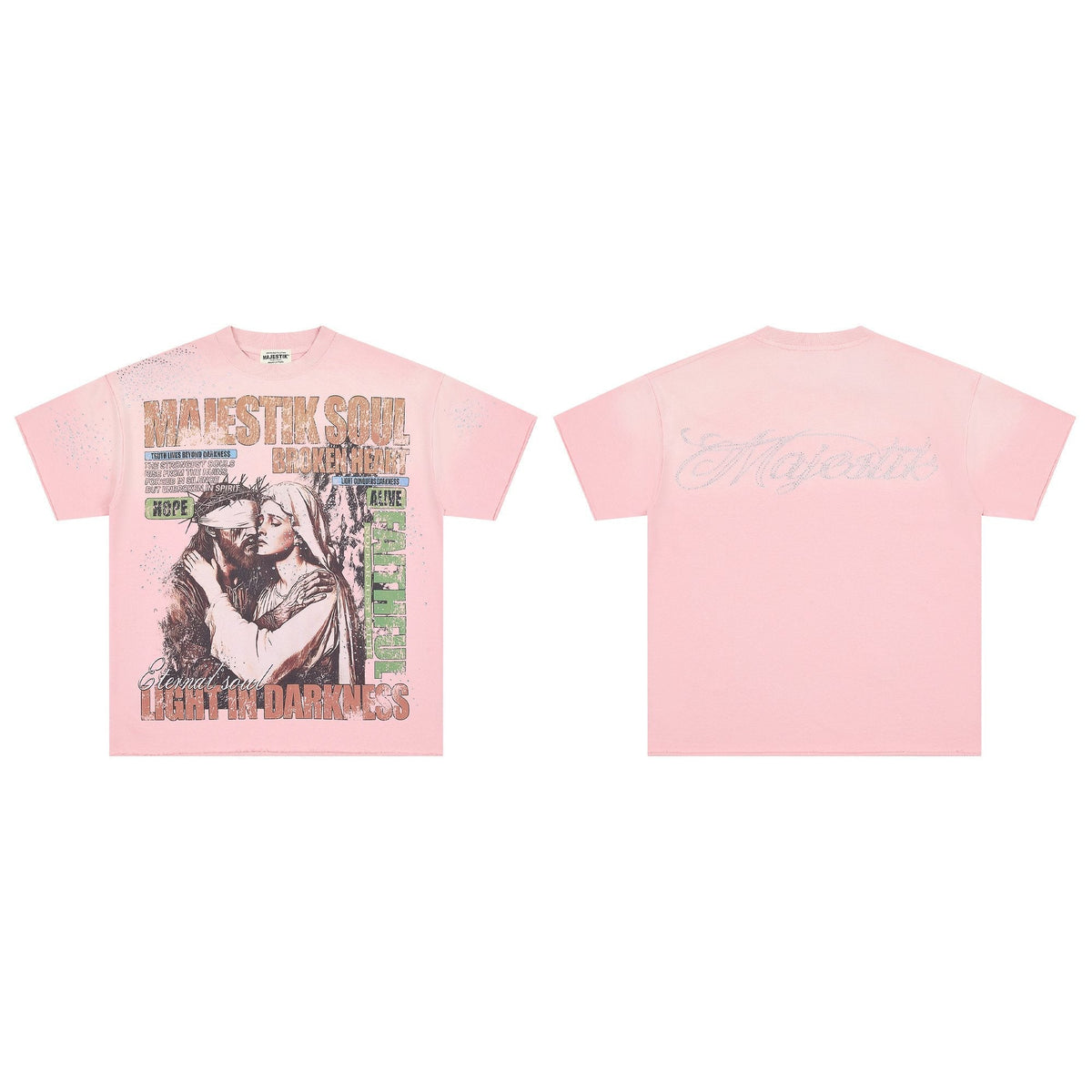 MAJESTIK Soul Graphic Short-Sleeve T-Shirt
