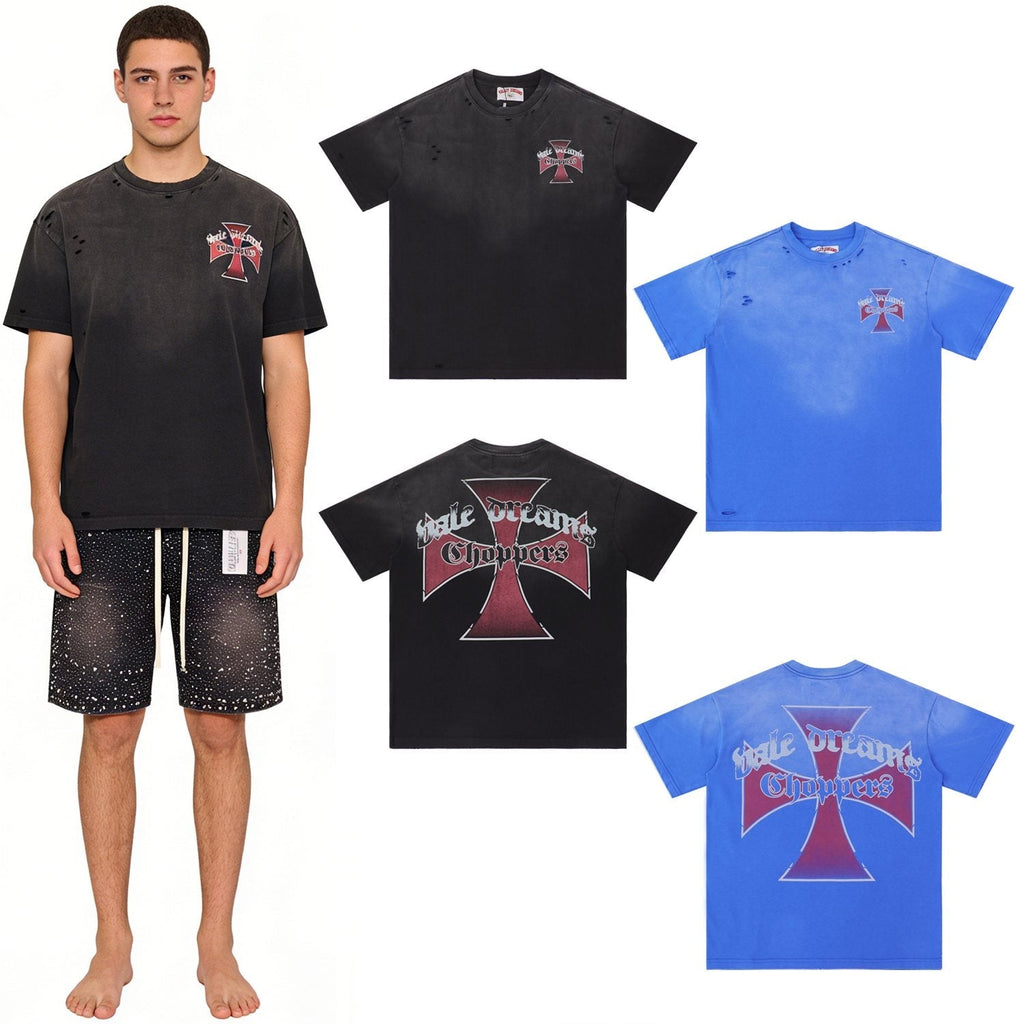 Valley Dreams Choppers Cross Graphic T-Shirt