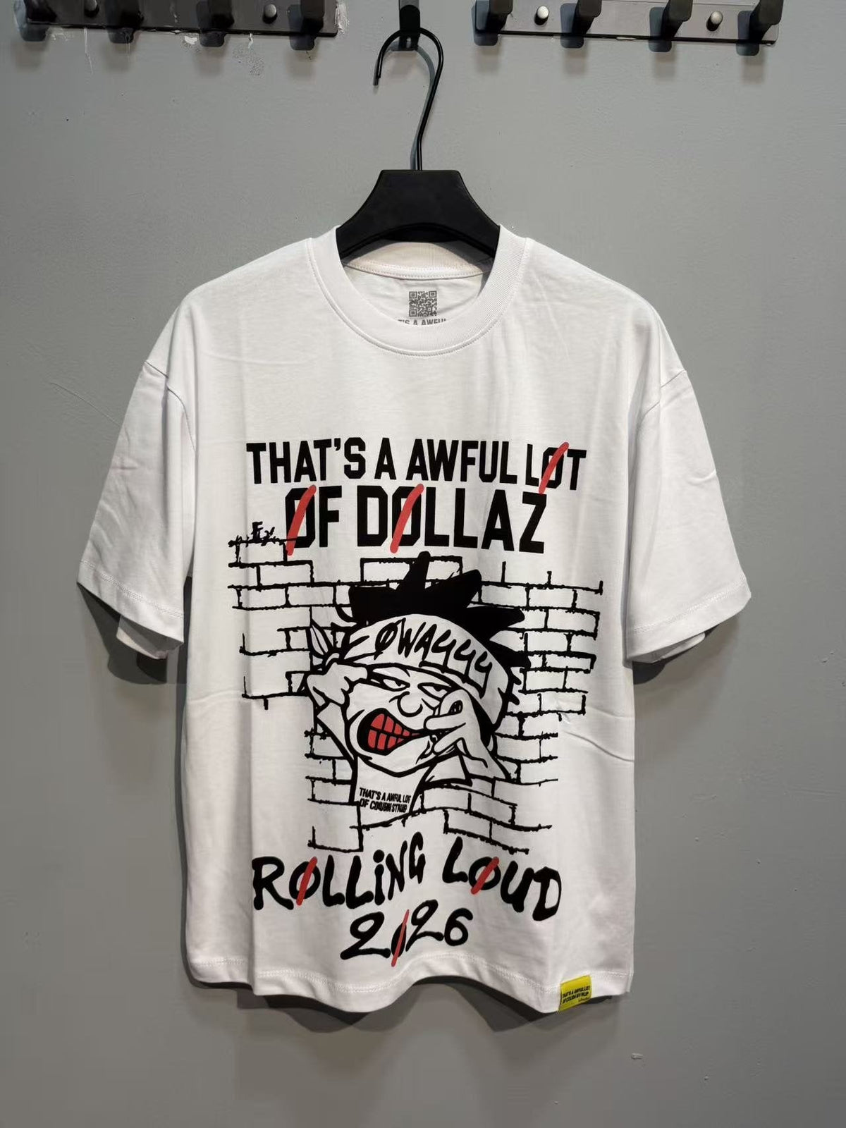 THAT'S A AWFUL LOT OF COUGH SYRUP Front Graphic Short-Sleeve T-Shirt